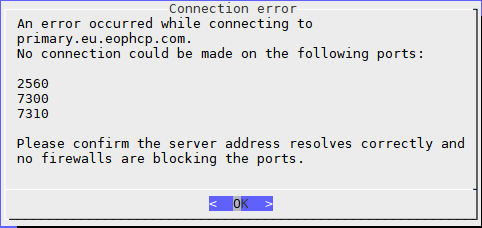 hcp-secondary-install-error